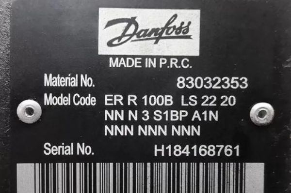 薩奧丹佛斯柱塞泵ERR100、ERR130、ERR147系列參數(shù)